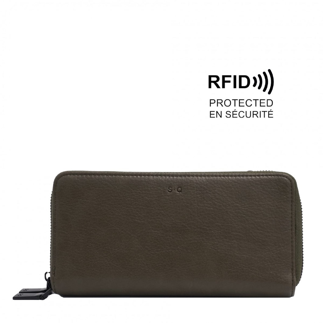 Bria Double Zip-Around Wallet