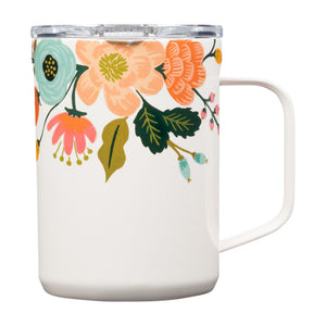 Rifle Paper Mug - 16oz Gloss Cream - Lively  Floral