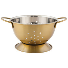 Load image into Gallery viewer, Steel Colander - Matte Gold
