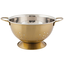 Load image into Gallery viewer, Steel Colander - Matte Gold
