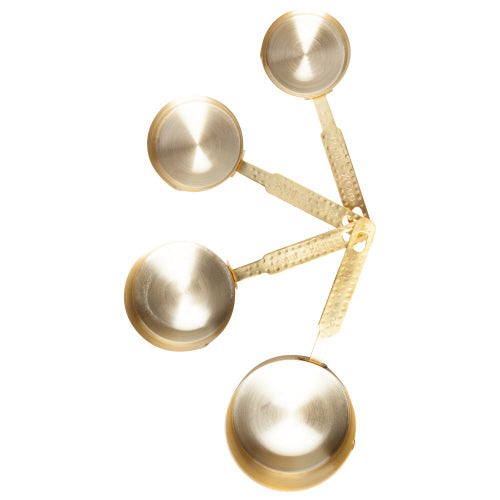 Set/4 Measure Cup Hammr Gold