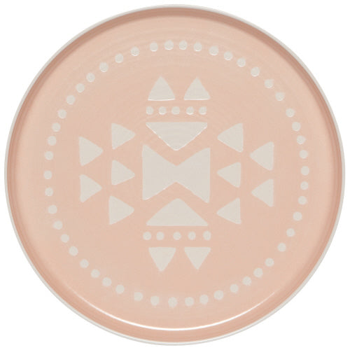 Imprint Dinner Plate -Pink