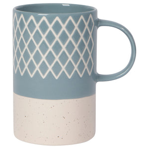 Mug Etch Slate Blue