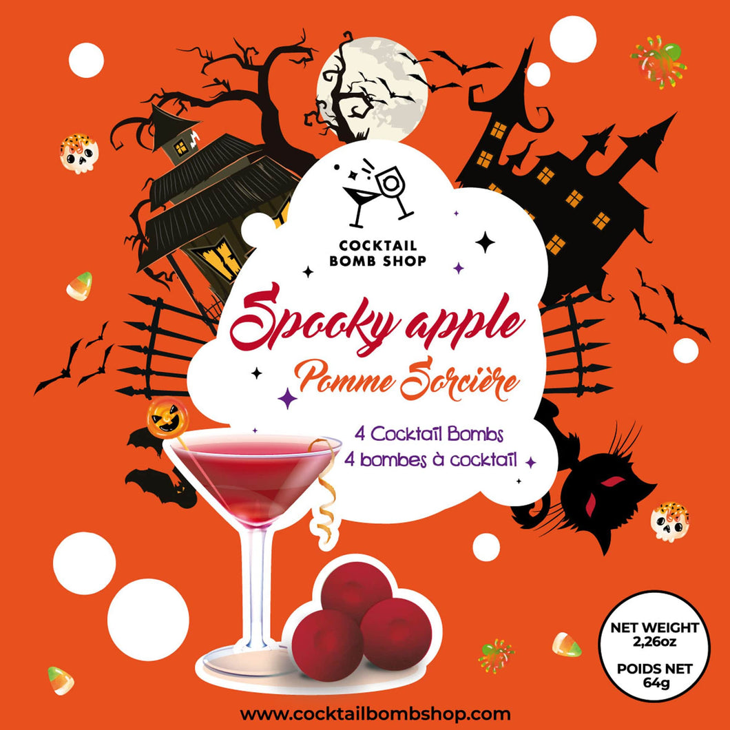 CB Spooky Apple Bombs 4pk Gift Boxed